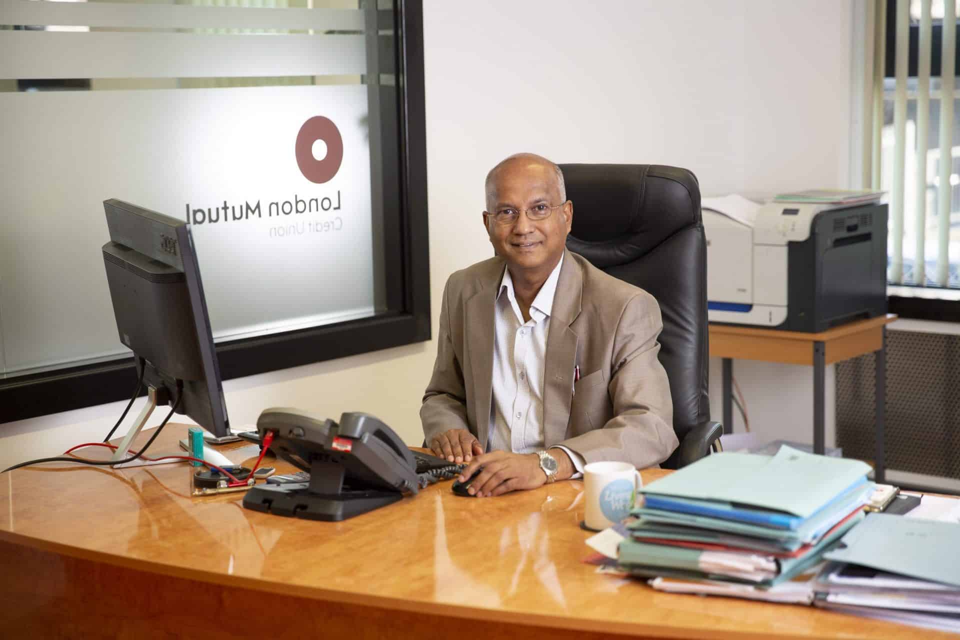 Lakshman Chandrasekera, CEO of London Mutual Credit Union
